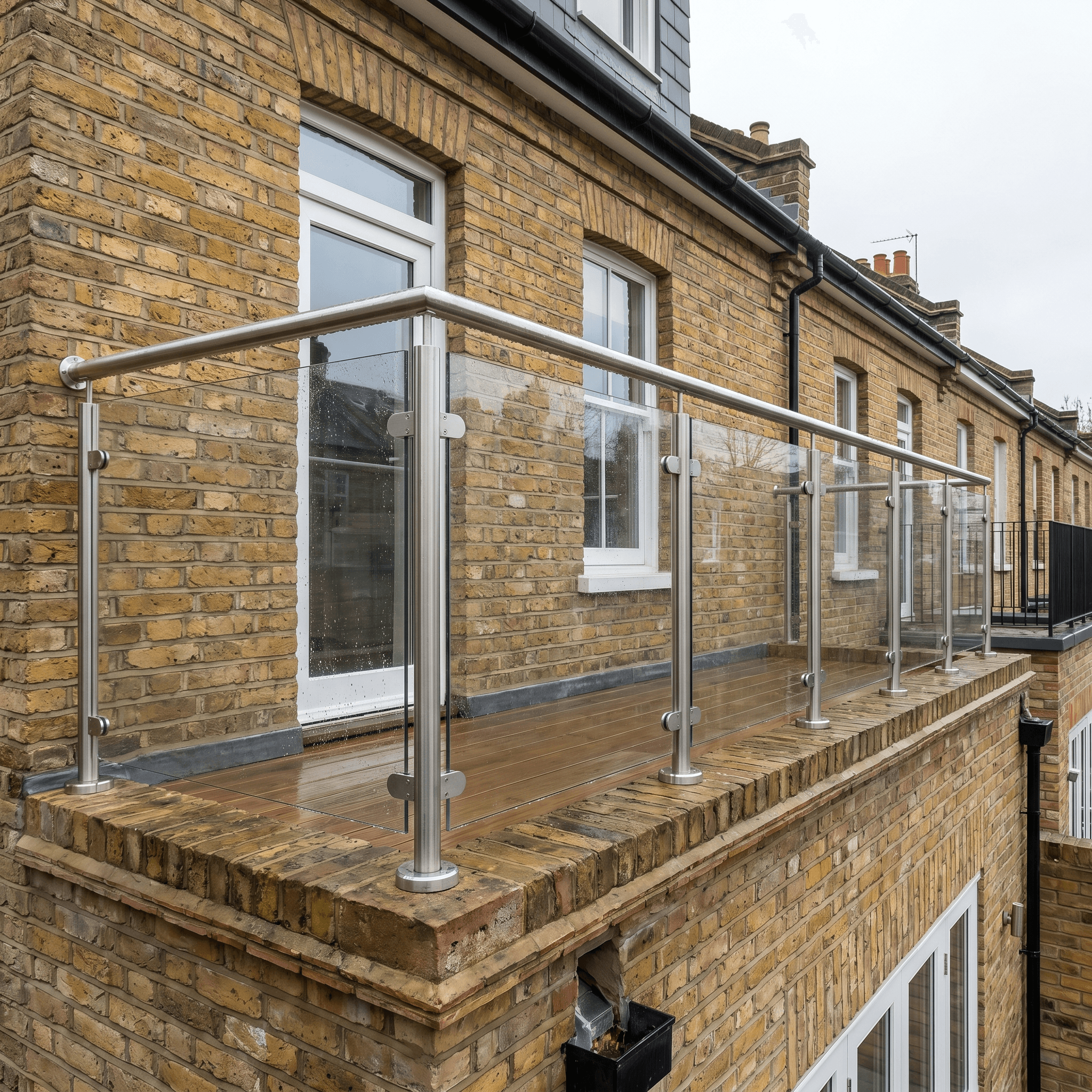 Glass balustrade and roof lantern specialist installation, Surrey